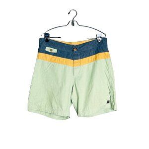 Insight Men's 32 Colorblock Board Shorts‎ Pockets Beach Swim